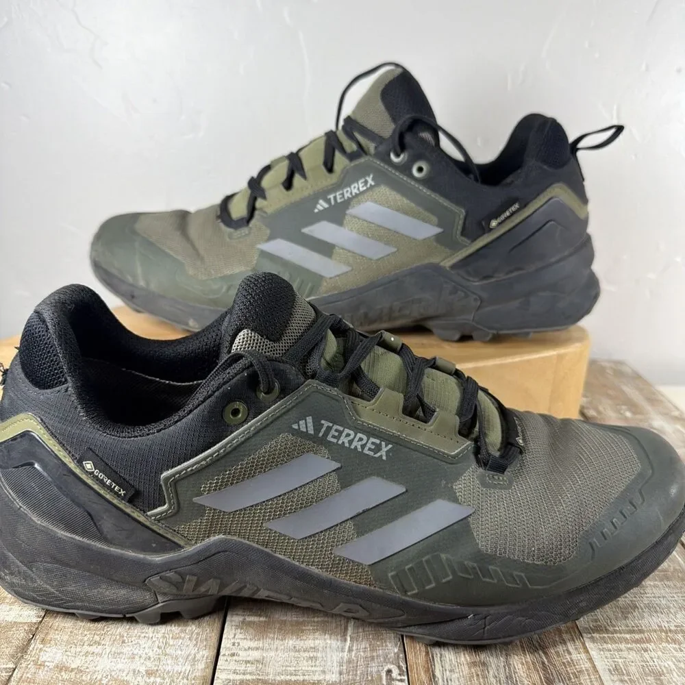 Adidas Terrell Swift R3 Gtx Men’s 12.5 Green Hiking Shoes